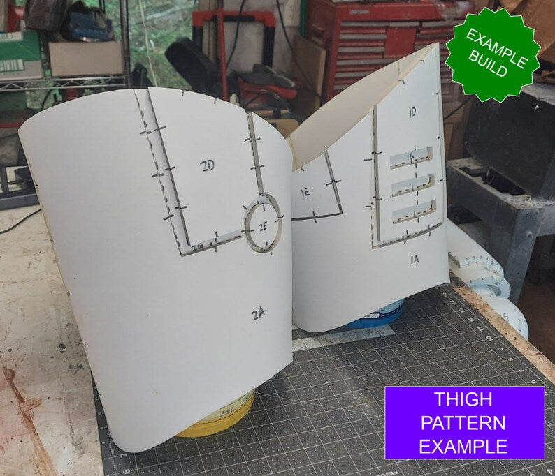 Galactic Warriors Version 7 Thigh Pattern