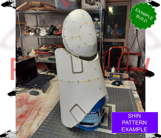 Galactic Warriors Version 7 Shin Pattern