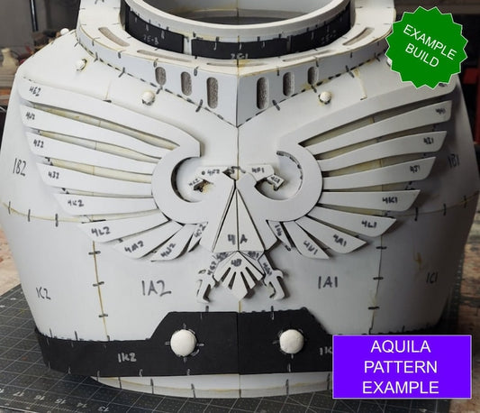 Galactic Warriors Version 7 Eagle Detail for Chest Armor