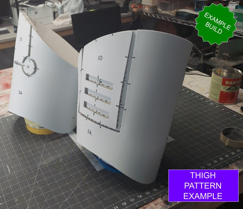 Galactic Warriors Version 7 Thigh Pattern