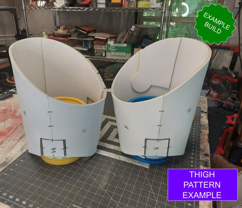 Galactic Warriors Version 7 Thigh Pattern