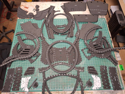 Galactic Warriors Version 10 Remaster Chest Template Preparation Complete!