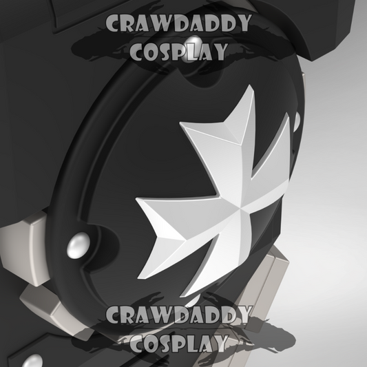 Release Announcement: Black Templars Backpack Cover Detail