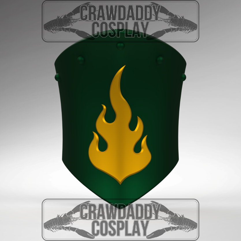 New Release: Fire-Lizards Edge Warden Bracer Detail for the Galactic Warriors V.10 Edge Warden Arm Pattern