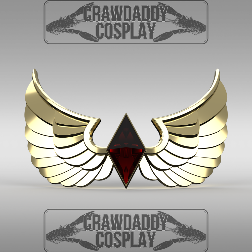 New Release from Crawdaddy Cosplay: Void Lupines Chest Detail for the Galactic Warriors V10 Tactical Remaster Chest Pattern!