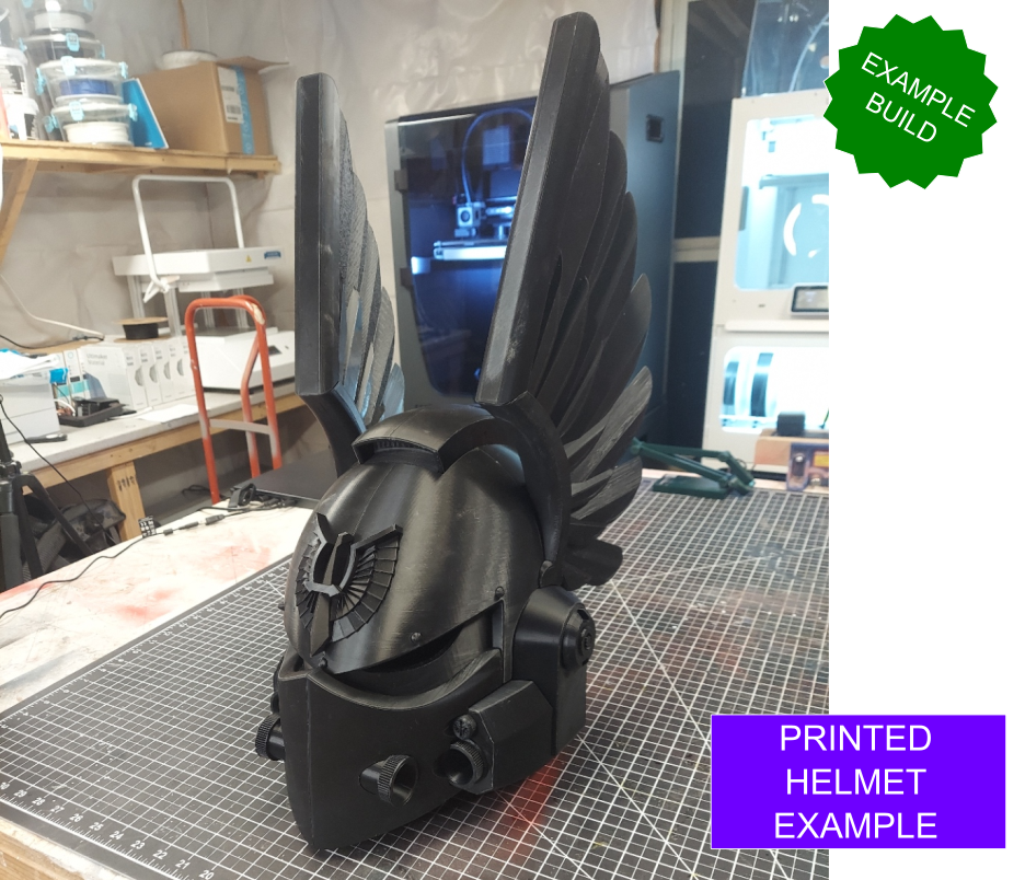 Dark Angels Mark VII Printable Helmet is Available!