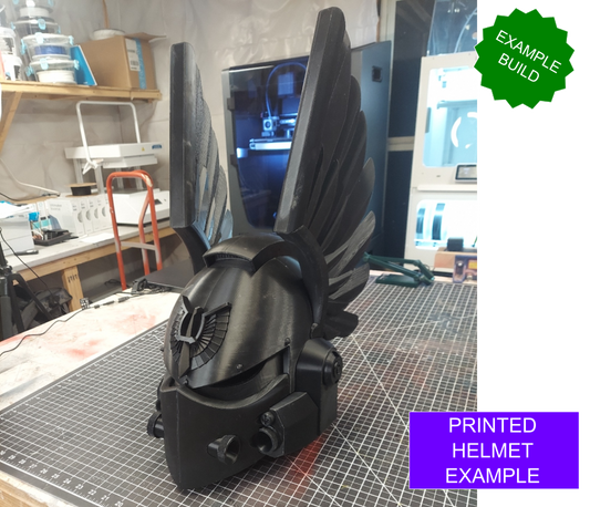 Dark Angels Mark VII Printable Helmet is Available!