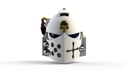 Silver Squires Warden - Helmet (3D Print | Files Only)