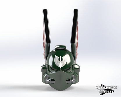 V.7 Eagle - Gloomy Celestials Helmet (3D Print | Files Only)