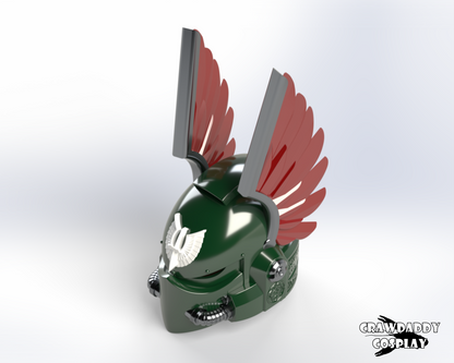 V.7 Eagle - Gloomy Celestials Helmet (3D Print | Files Only)
