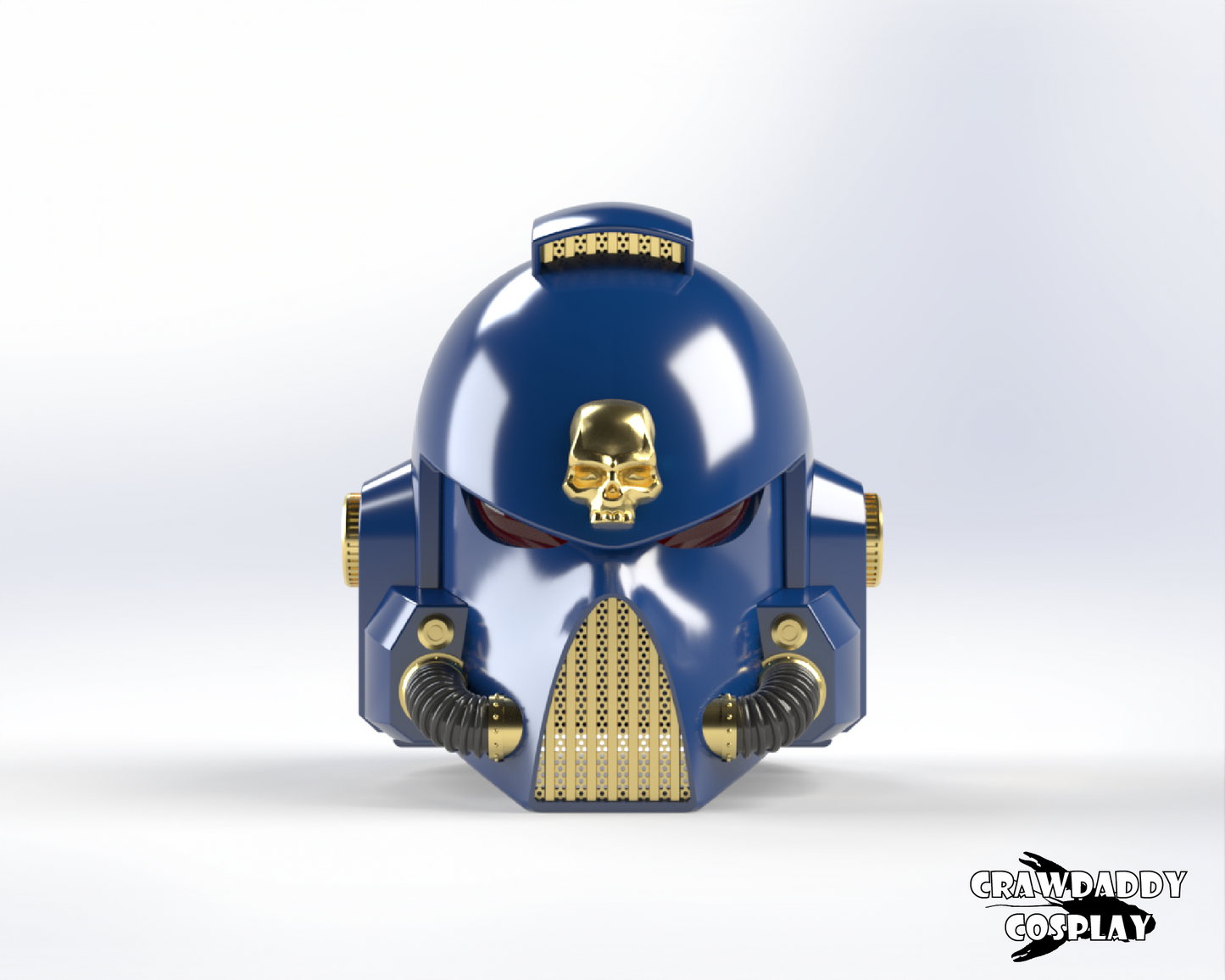 Space Marine Mark VII "Aquila" Helmet (3D Print | Files Only)