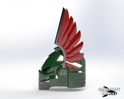 V.7 Eagle - Gloomy Celestials Helmet (3D Print | Files Only)
