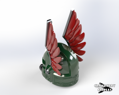V.7 Eagle - Gloomy Celestials Helmet (3D Print | Files Only)
