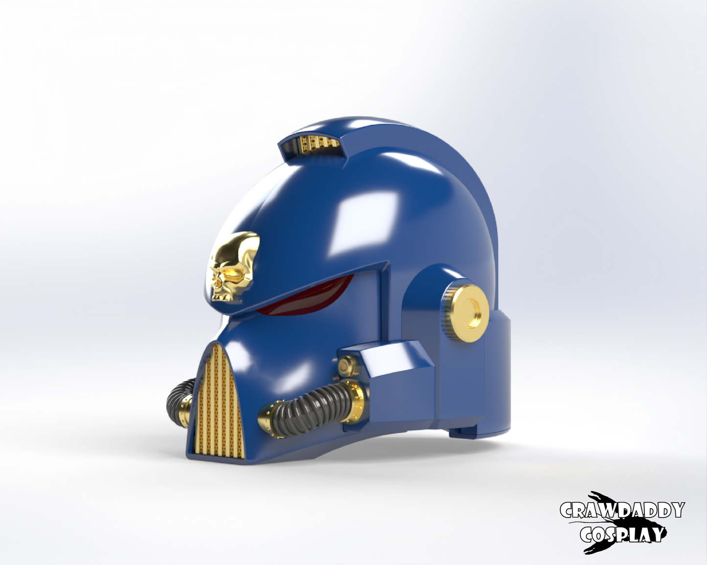 Space Marine Mark VII "Aquila" Helmet (3D Print | Files Only)