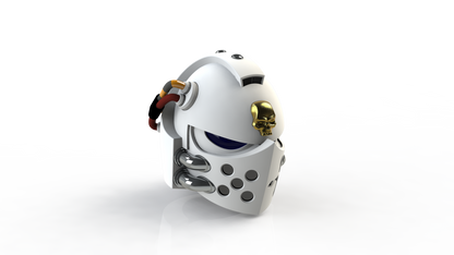 Silver Squires Warden - Helmet (3D Print | Files Only)