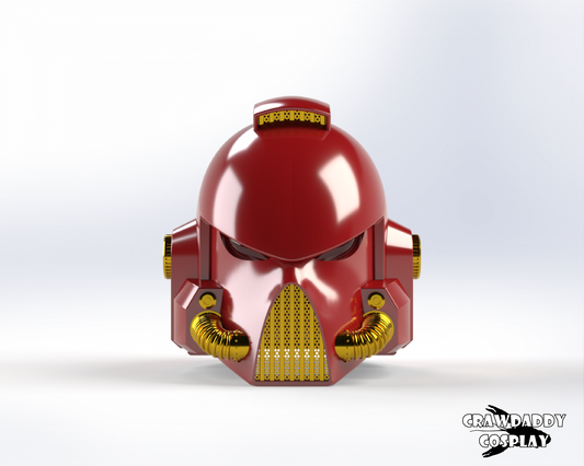 Space Marine Mark VII "Aquila" Helmet (3D Print | Files Only)