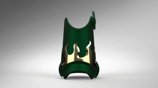 V.10 Fire Lizards V.1 Shin Detail (3D Print | Files Only)