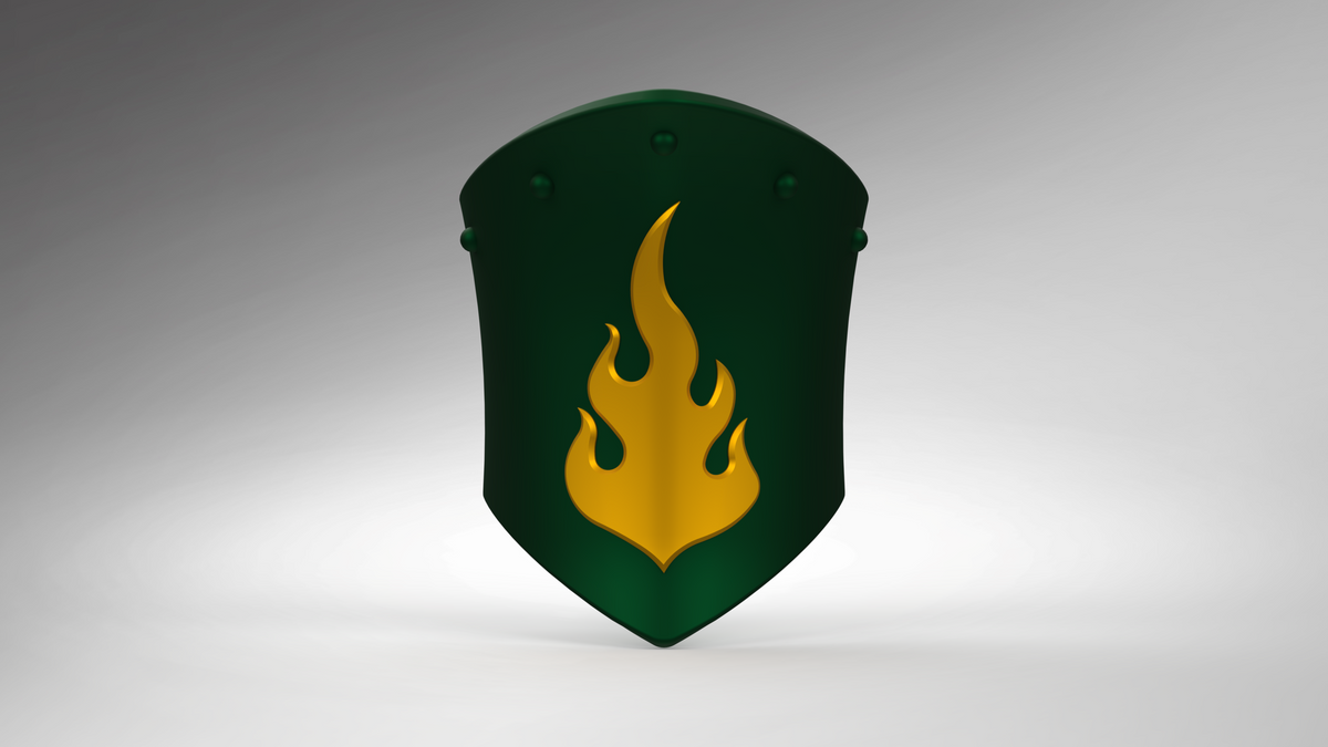 V.10 Edge Warden Bracer Detail - Fire Lizards V.1 (3D Print | Files Only)