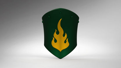 V.10 Edge Warden Bracer Detail - Fire Lizards V.1 (3D Print | Files Only)
