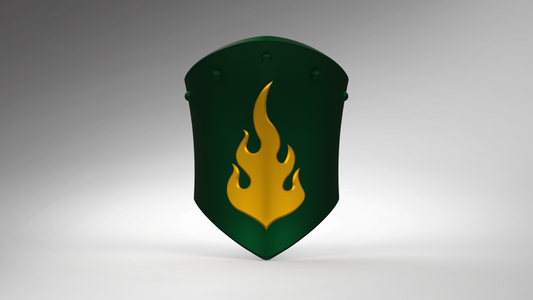 V.10 Edge Warden Bracer Detail - Fire Lizards V.1 (3D Print | Files Only)