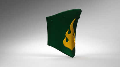 V.10 Edge Warden Bracer Detail - Fire Lizards V.1 (3D Print | Files Only)