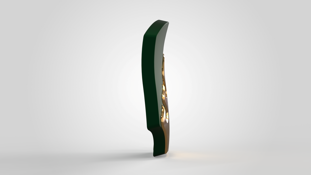 V.10 Edge Warden Hip Plate Detail - Fire Lizards V.1 (3D Print | Files Only)