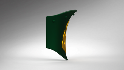 V.10 Edge Warden Bracer Detail - Fire Lizards V.1 (3D Print | Files Only)