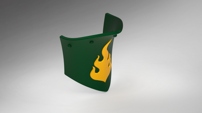 V.10 Edge Warden Bracer Detail - Fire Lizards V.1 (3D Print | Files Only)