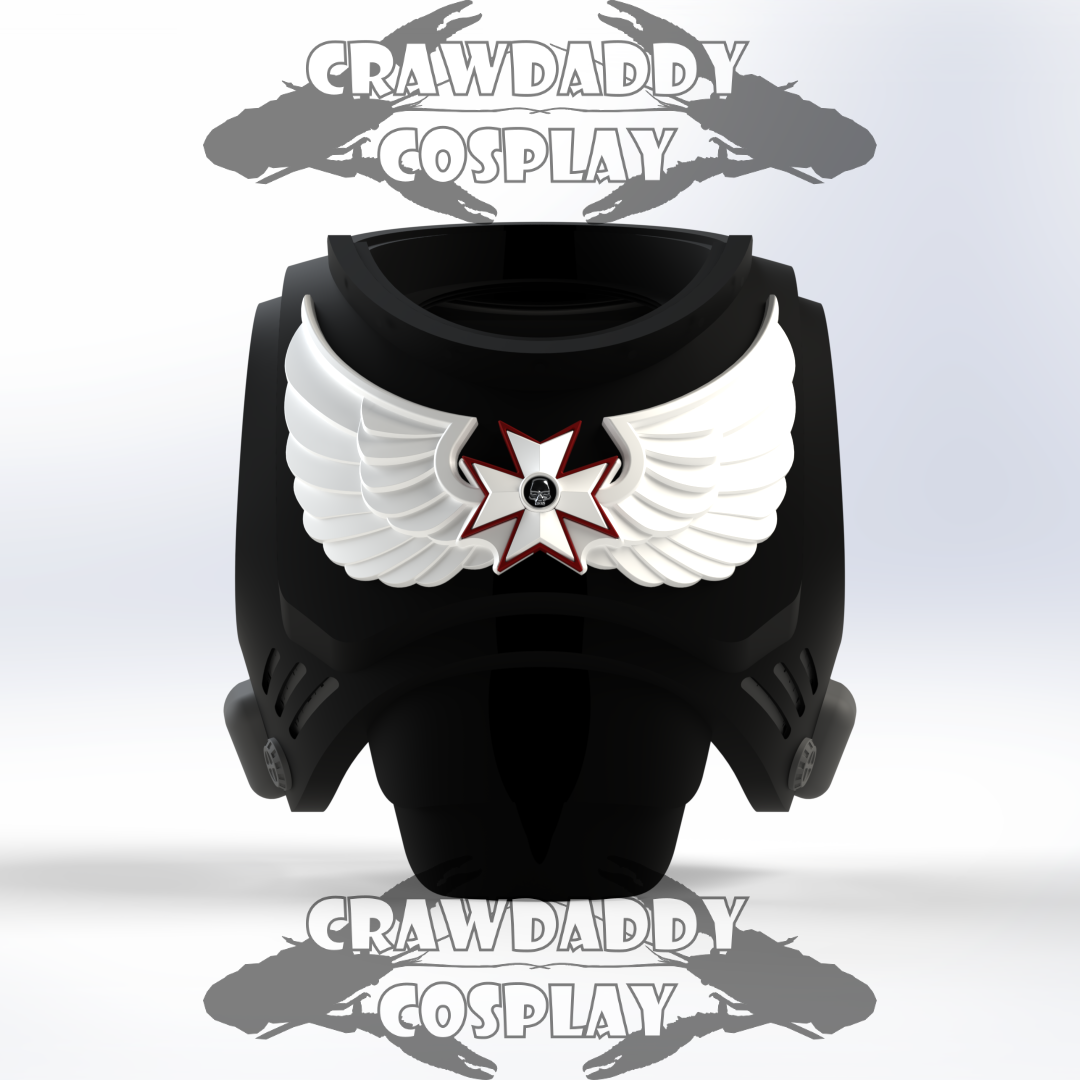 Galactic Warriors Version 10 Tactical Grim Paladins Chest Detail (3D Print | Files Only)
