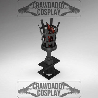 V.10 Backpack Detail - Torch V.1 (3D Print | Files Only)