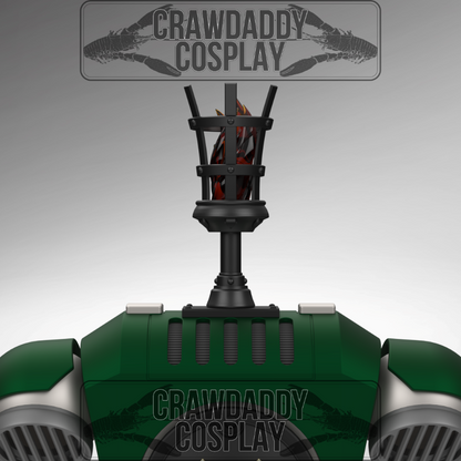 V.10 Backpack Detail - Torch V.1 (3D Print | Files Only)
