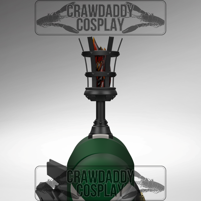 V.10 Backpack Detail - Torch V.1 (3D Print | Files Only)