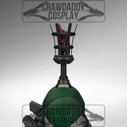 V.10 Backpack Detail - Torch V.1 (3D Print | Files Only)