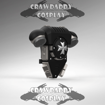 V.10 Grim Paladins Backpack Cover Detail V.1 (3D Print | Files Only)