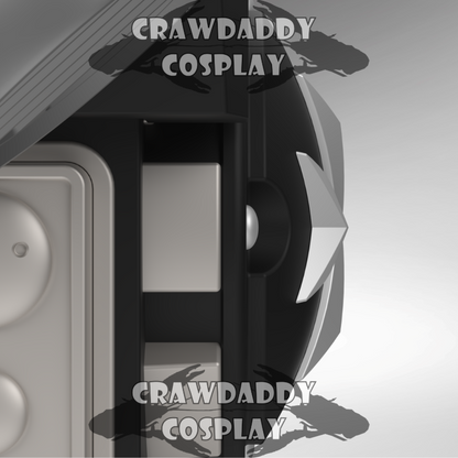V.10 Grim Paladins Backpack Cover Detail V.1 (3D Print | Files Only)