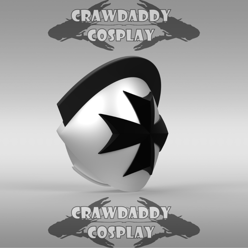 V.10 Tactical Black Templars Knee Detail V.1 (3D Print | Files Only)