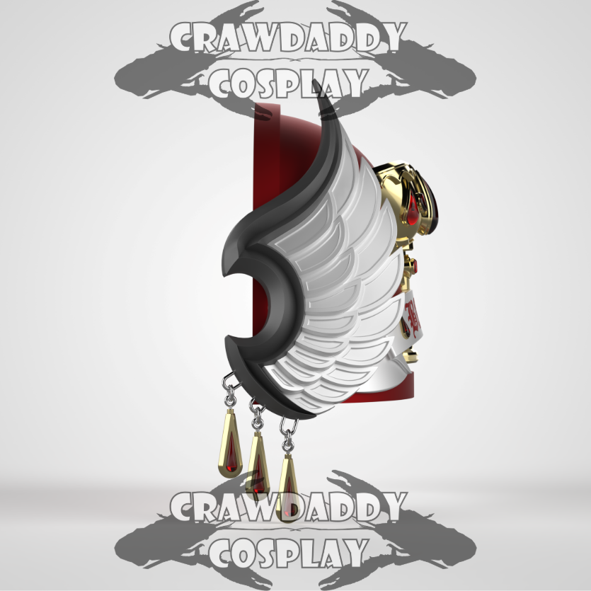 V.10 Tactical Crimson Celestials V.1 Shoulder Detail (3D Print | Files Only)