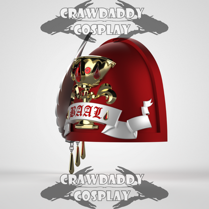 V.10 Crimson Celestials V.1 Shoulder Detail (3D Print | Files Only)