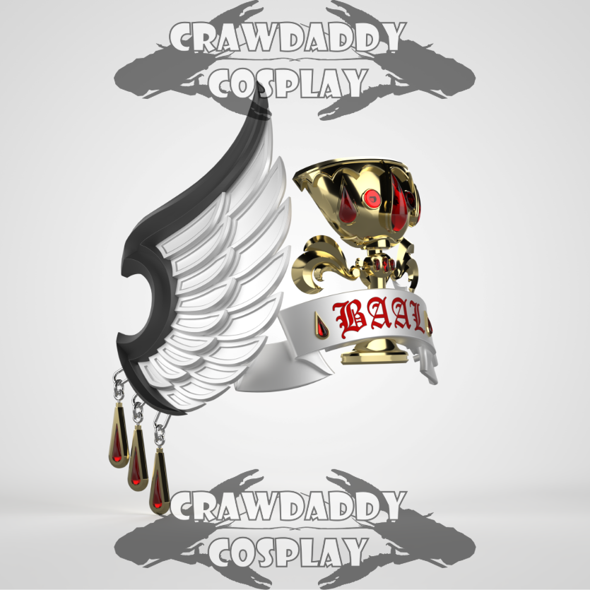 V.10 Tactical Crimson Celestials V.1 Shoulder Detail (3D Print | Files Only)