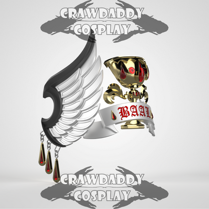 V.10 Crimson Celestials V.1 Shoulder Detail (3D Print | Files Only)