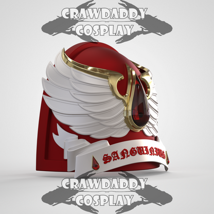 V.10 Crimson Celestials V.2 Shoulder Detail (3D Print | Files Only)