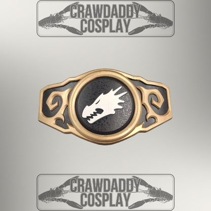 V.10 Tactical Buckle Detail - Fire Lizards V.1 (3D Print | Files Only)
