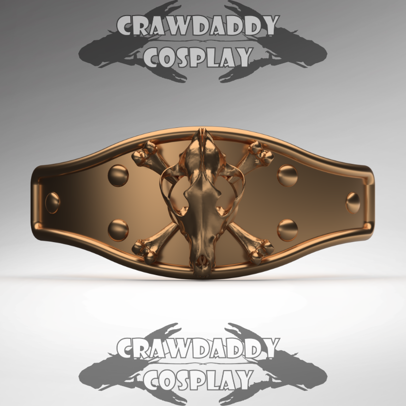V.10 Tactical Buckle Detail - Void Lupines V.1 (3D Print | Files Only)