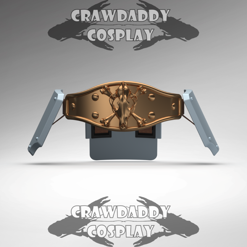 V.10 Tactical Buckle Detail - Void Lupines V.1 (3D Print | Files Only)