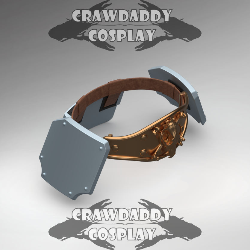 V.10 Tactical Buckle Detail - Void Lupines V.1 (3D Print | Files Only)