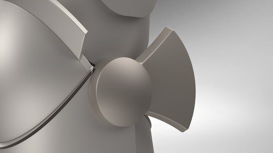 V.10 Edge Warden V.1 Shin Detail (3D Print | Files Only)