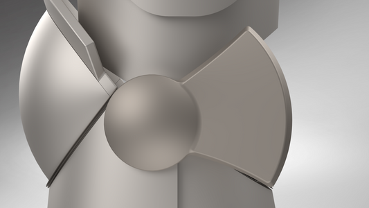 V.10 Edge Warden V.1 Shin Detail (3D Print | Files Only)