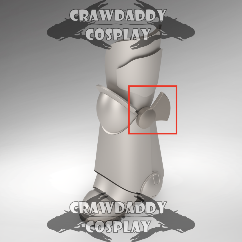 V.10 Tactical Edge Warden V.1 Shin Detail (3D Print | Files Only)