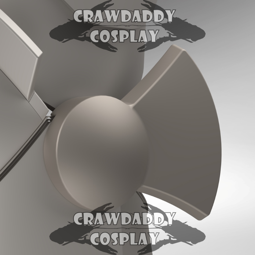 V.10 Tactical Edge Warden V.1 Shin Detail (3D Print | Files Only)