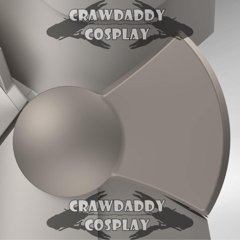 V.10 Tactical Edge Warden V.1 Shin Detail (3D Print | Files Only)